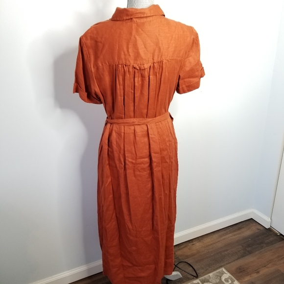 Magaschoni linen dress Clearance